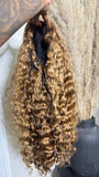 Honey Blonde 20” Half Wig